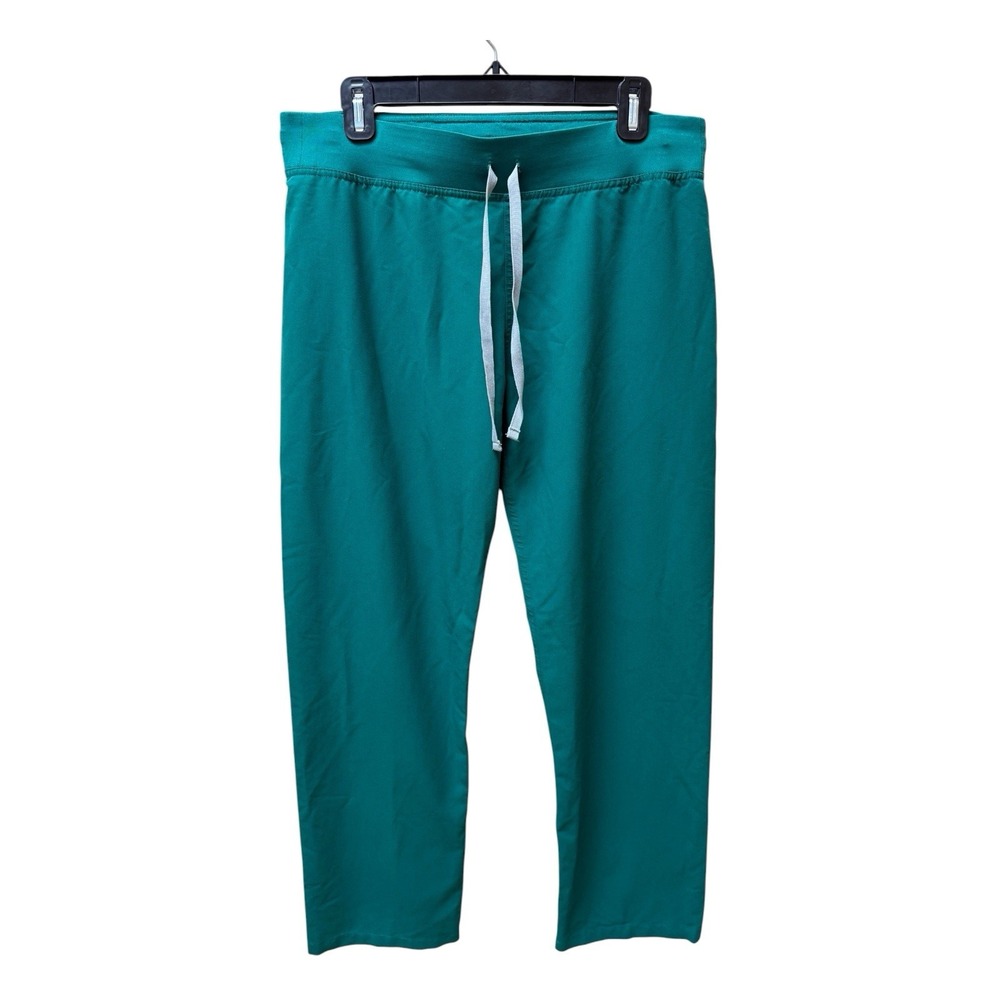 FIGS Livingston Basic Scrub Pants Women's M Teal Straight Leg T21003